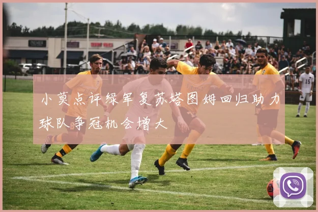 小莫点评绿军复苏塔图姆回归助力球队争冠机会增大